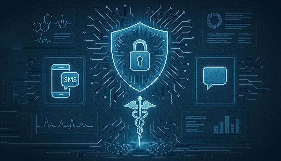 Secure Healthcare Communication: SMS, Chat, Email