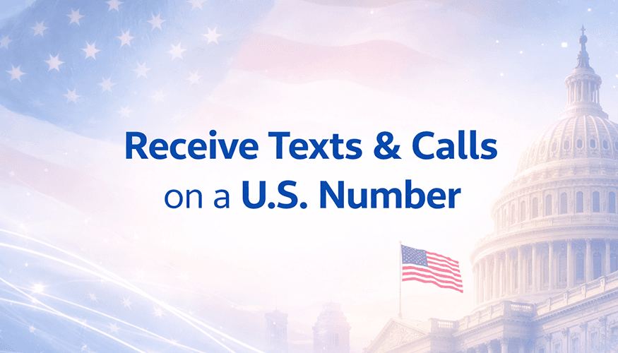 Receive Texts and Calls on a US Number - Image