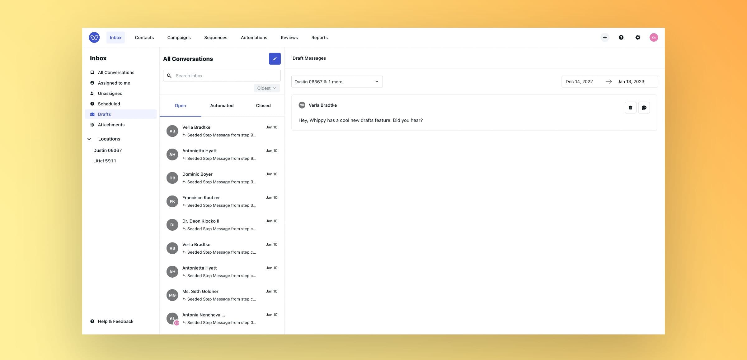 Draft Messages Image