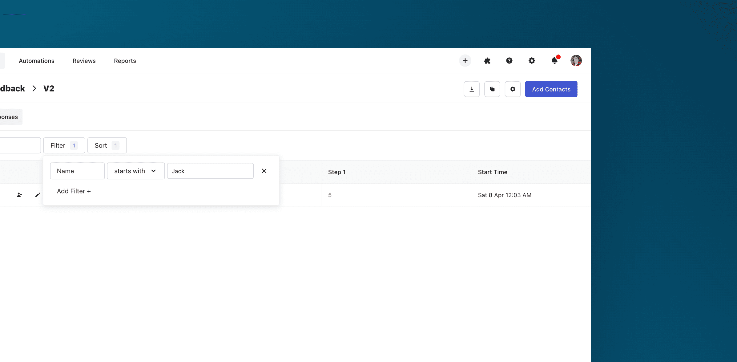 Advanced Sequence Filtering Image