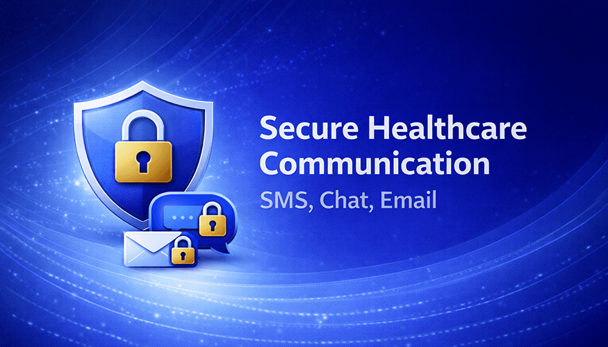 Secure Healthcare Communication: SMS, Chat, Email - Image