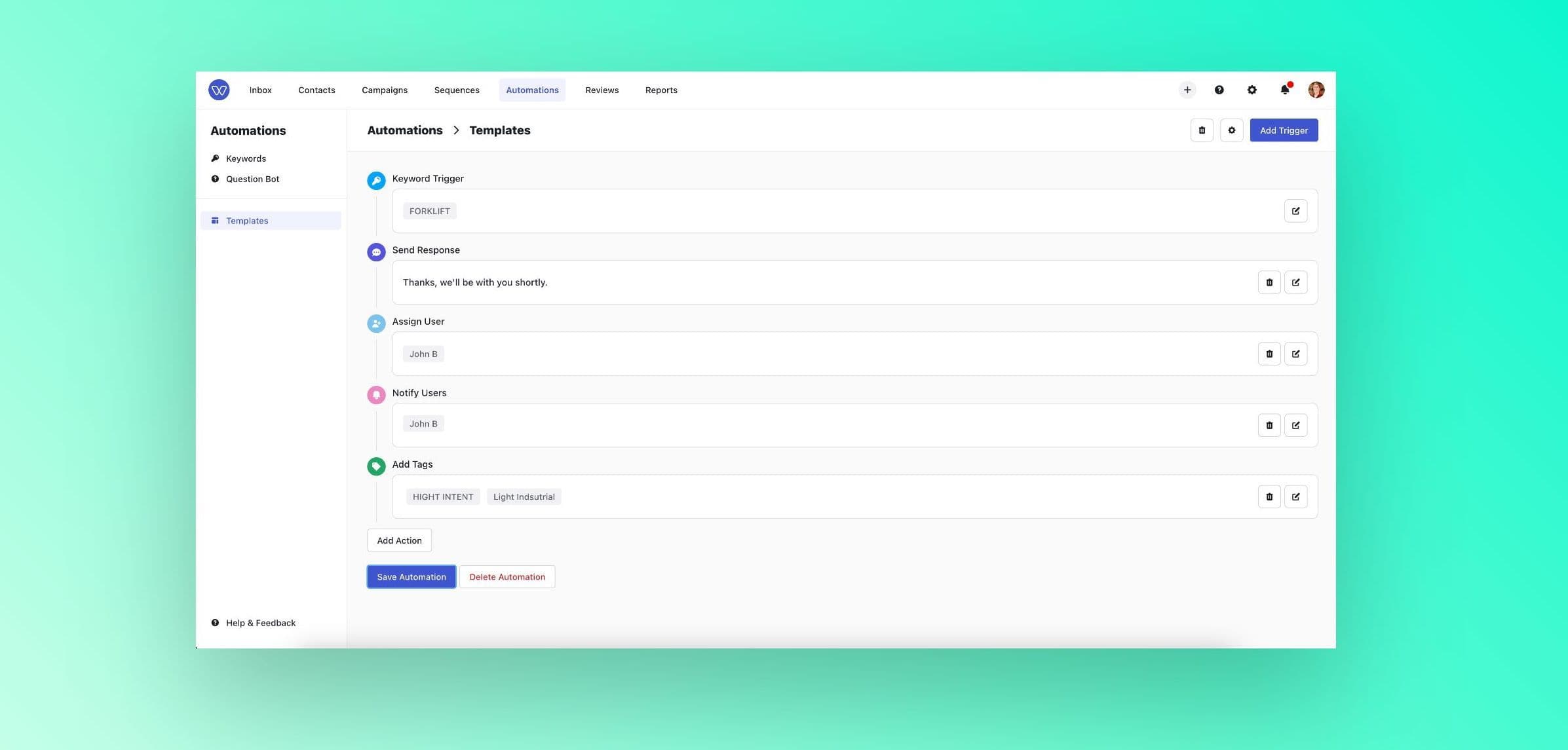 Automation Templates Image