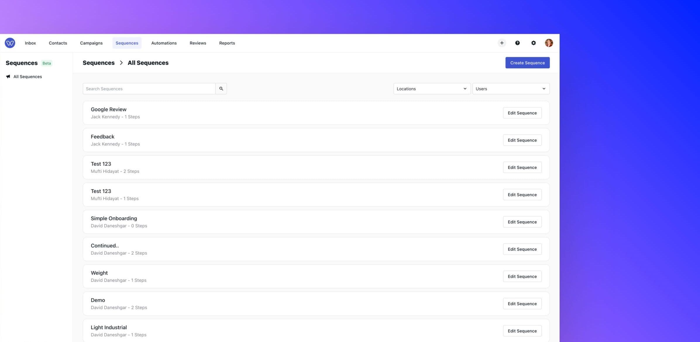 Sequences Beta Image