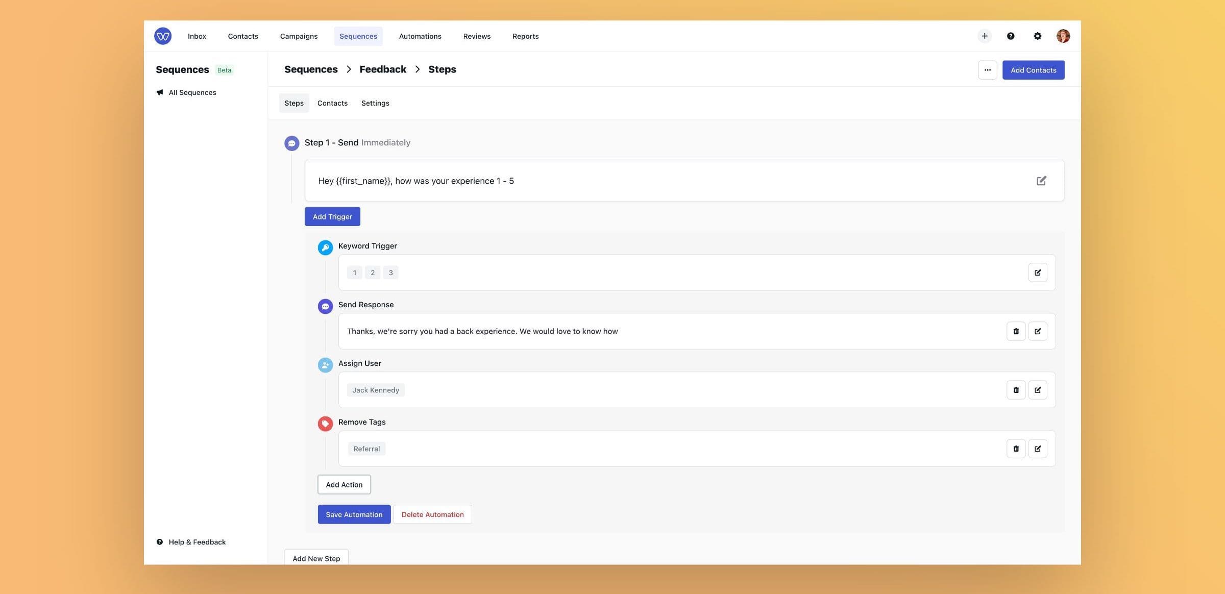Sequence Automations Image