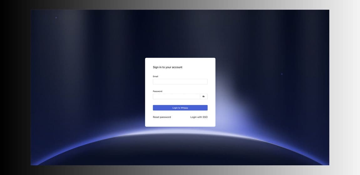 Space‑Themed Login & Sign‑Up Pages