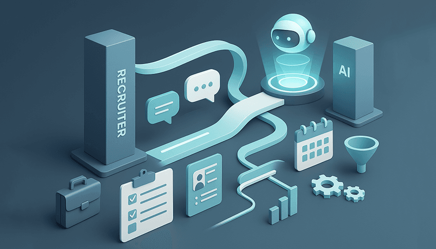 How Recruiters Work Side-by-Side with an AI Recruiter
