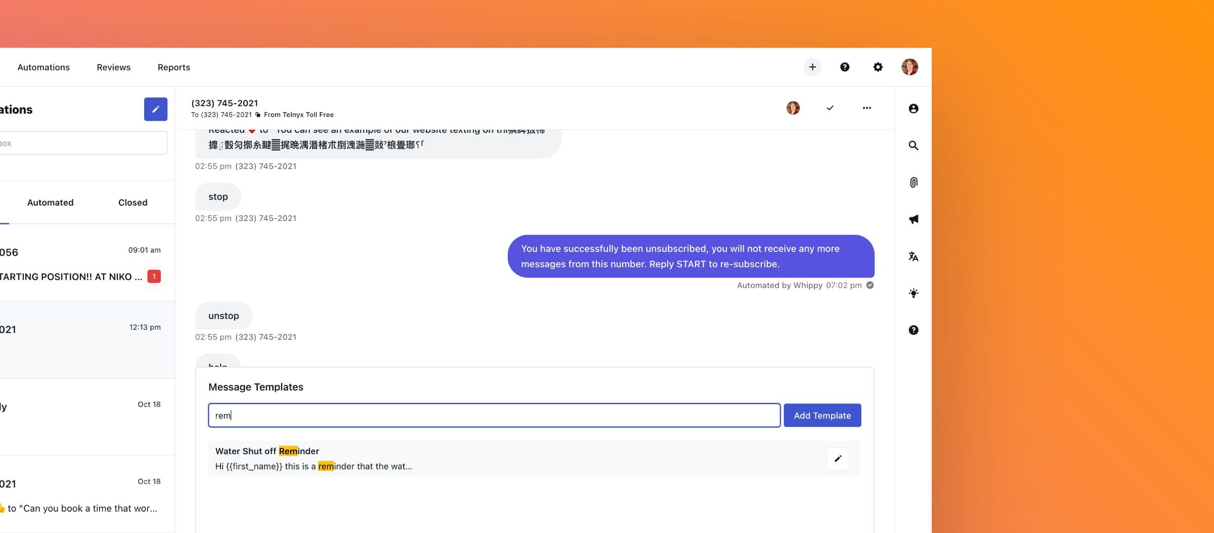 Message Template Improvements Image