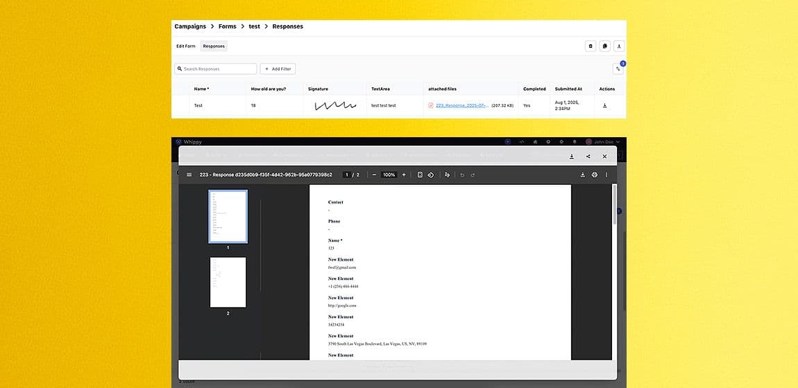 Preview Uploaded Files from Form Responses Instantly