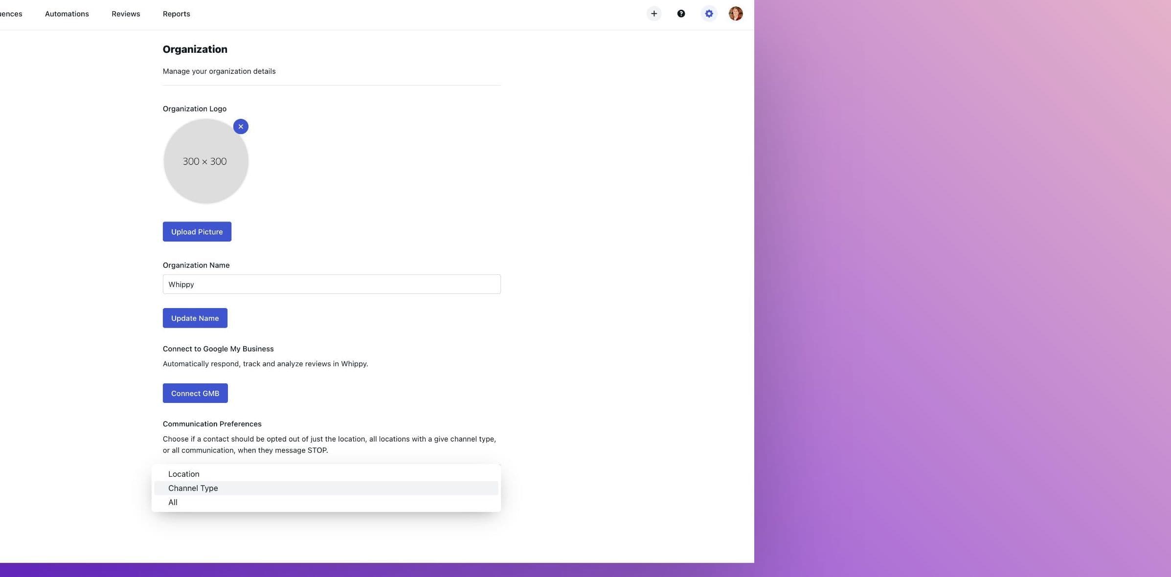 Advanced Communication Preference Updates Image