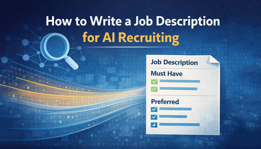 How to write a job description for AI recruiting with structured must-have and preferred qualifications for better candidate screening and hiring results.
