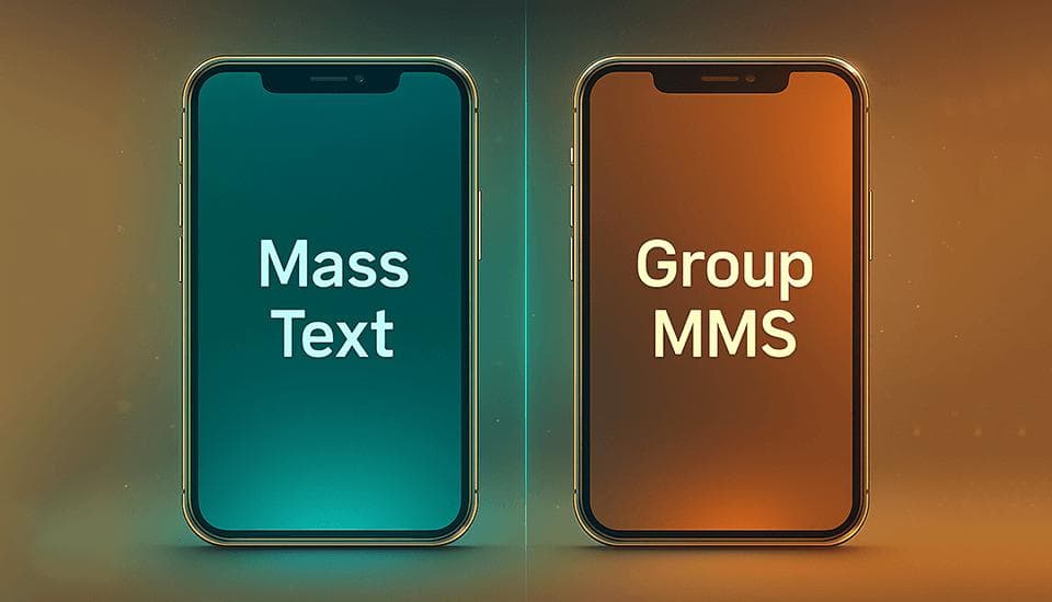 Mass Text vs Group MMS: What Works Best for Business?