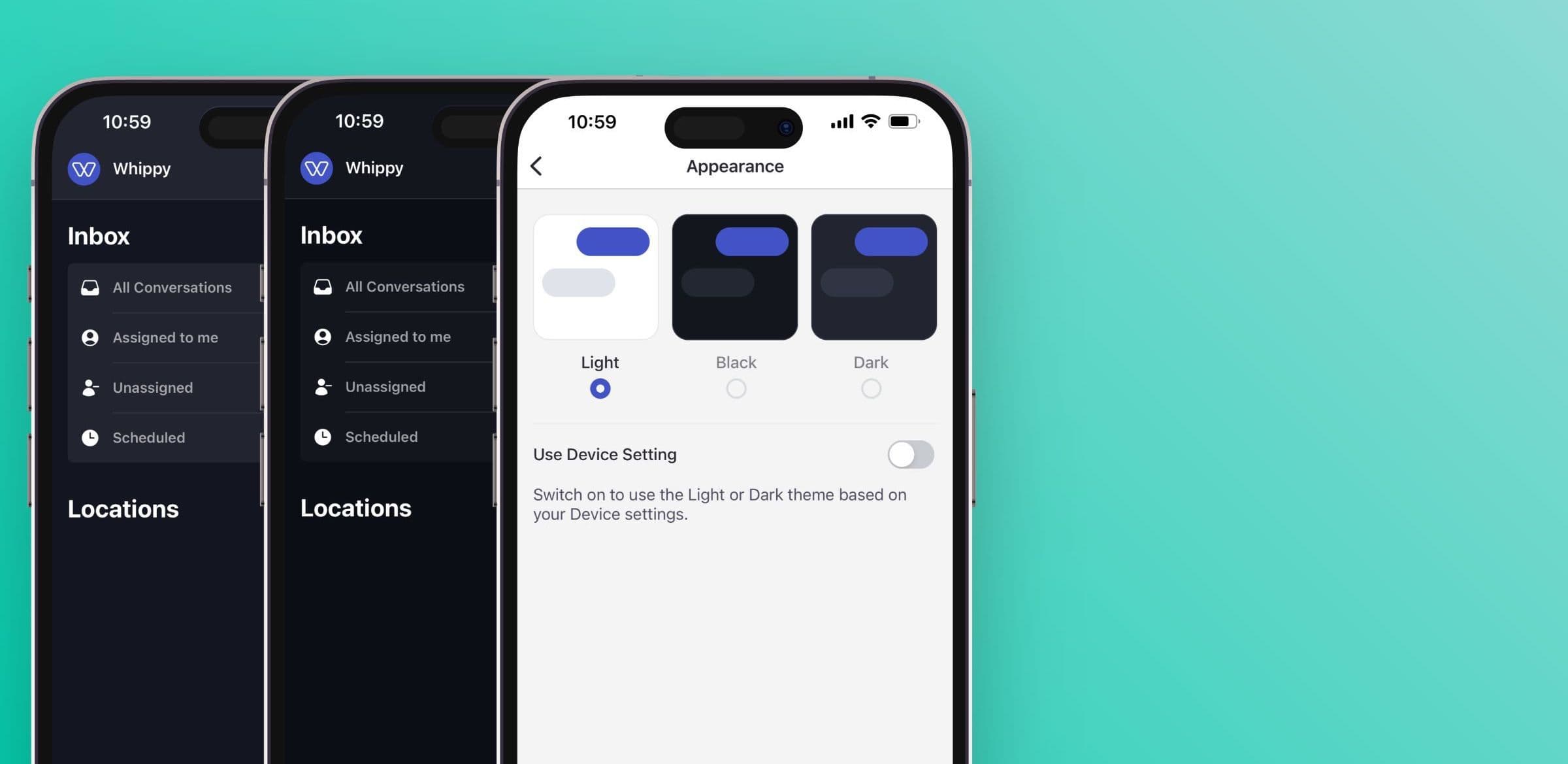 Mobile Dark Mode Image