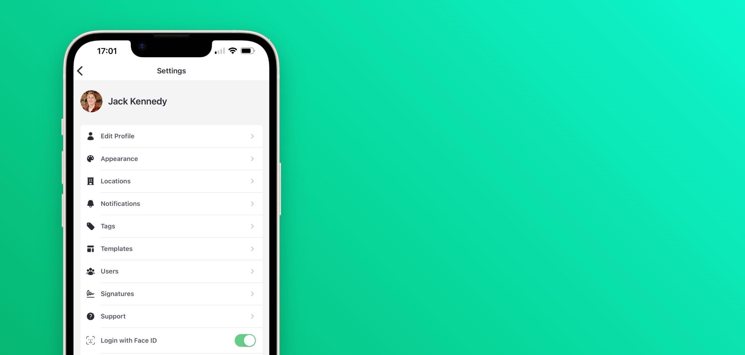 Advanced Mobile Settings Image
