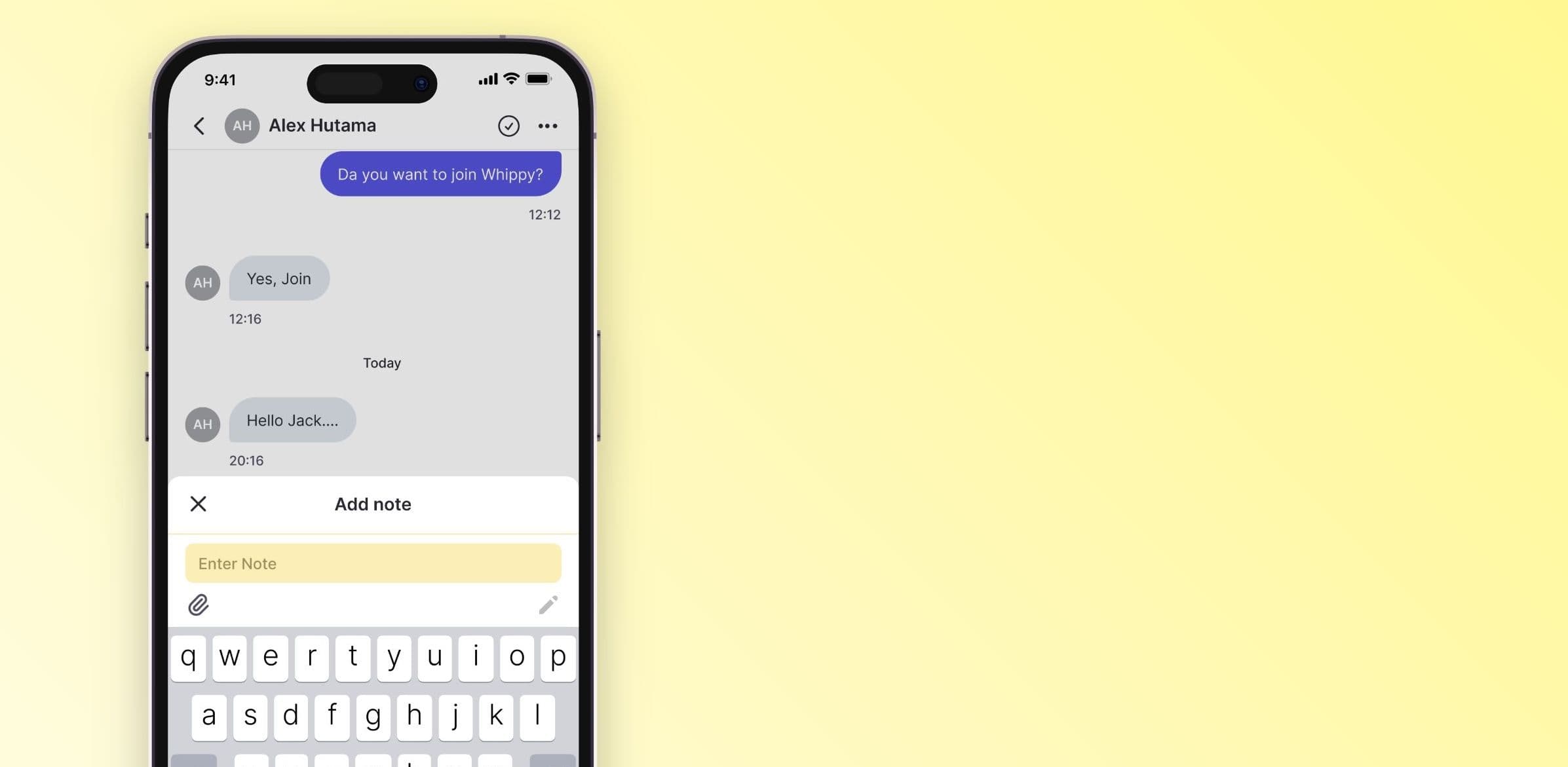 Mobile Message Editor Notes