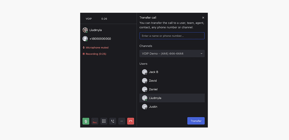 Instantly Transfer Live VoIP Calls with a Smarter Interface - Image