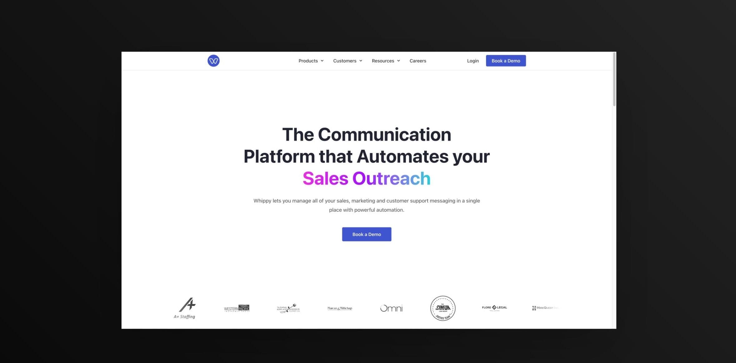 New marketing website image