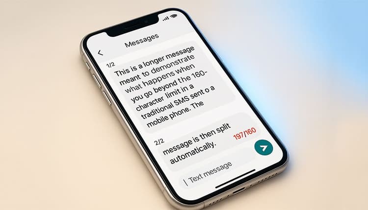 Text Message Maximum Length SMS Character Limit Guide + Calculator | Whippy.ai