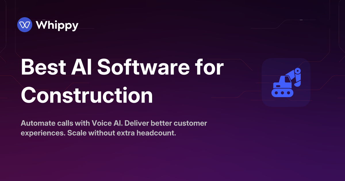 Best AI Software for Construction Teams