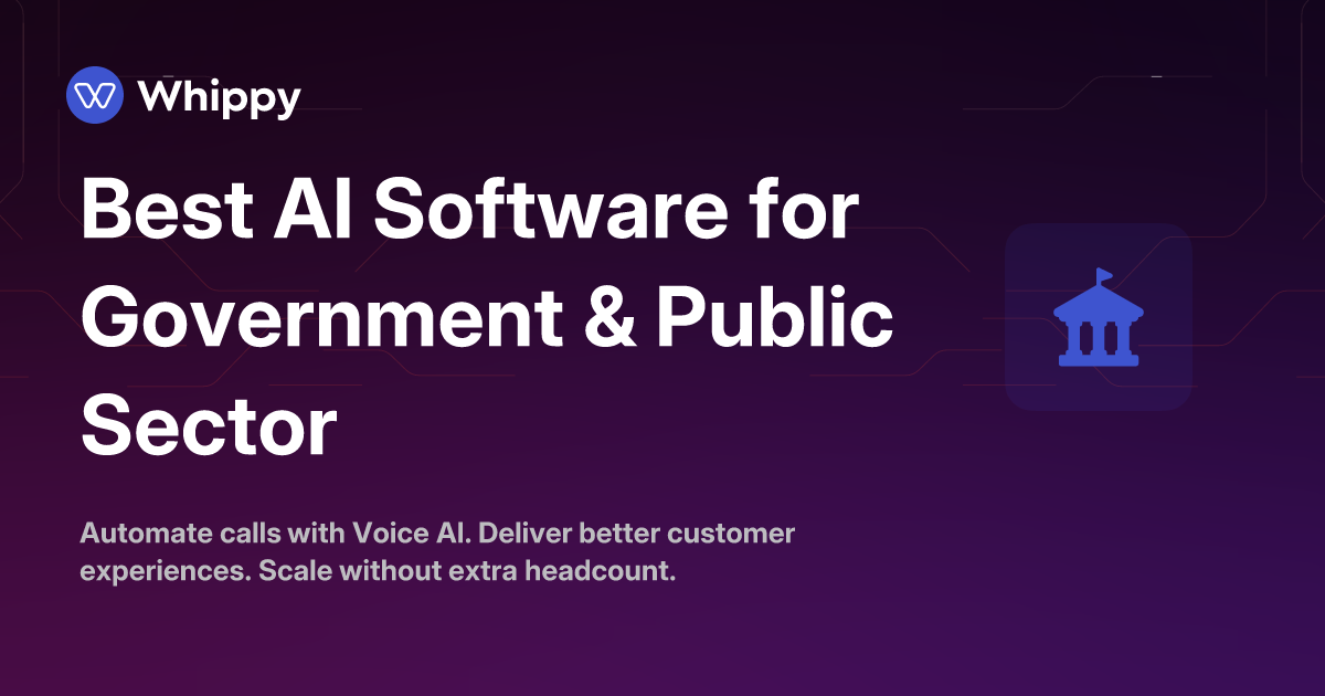 AI Software for Government & Public Sector Guide