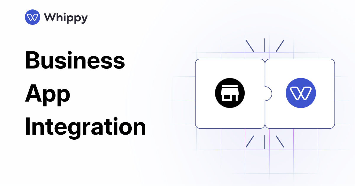 Whippy App Whippy Business App integration