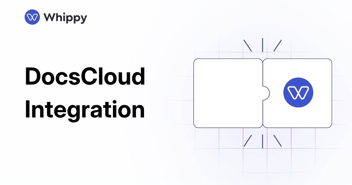Whippy DocsCloud integration