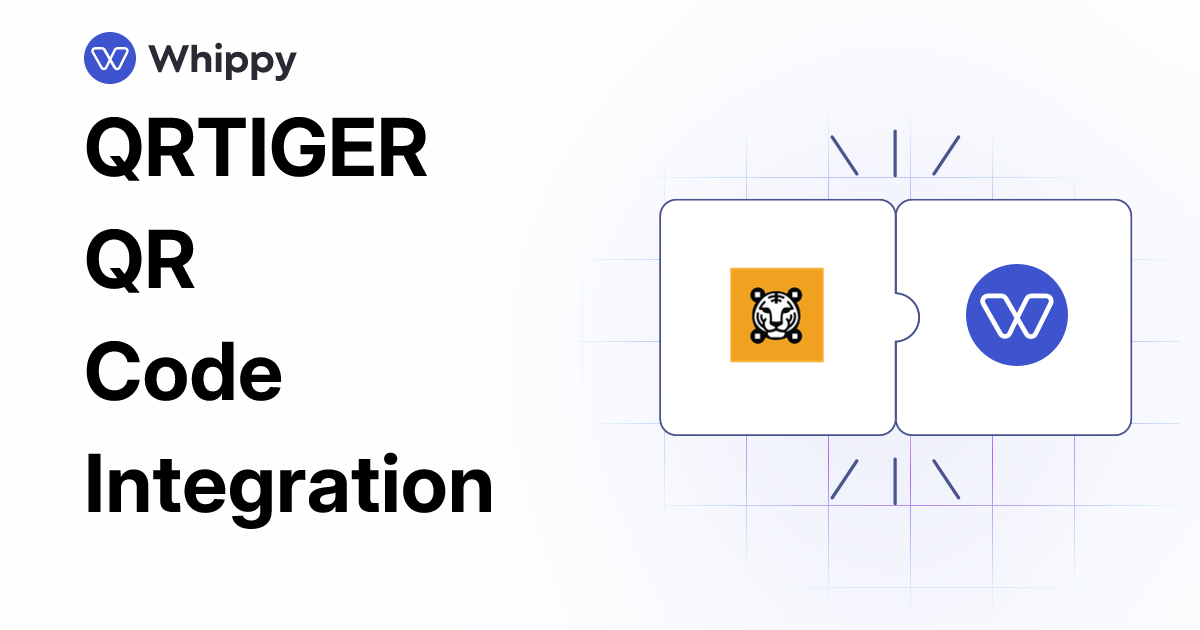 Whippy QRTIGER QR Code integration