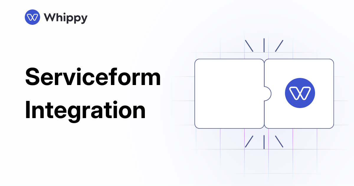Whippy Serviceform integration