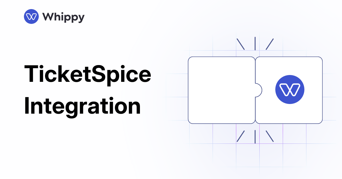Whippy TicketSpice integration